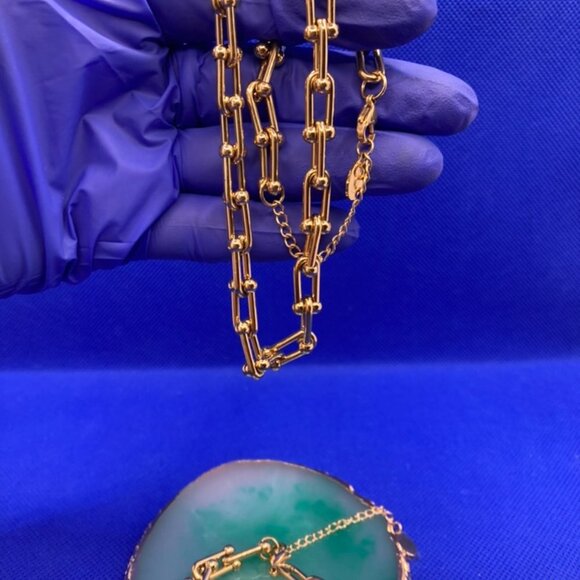 Paperclip Necklace -Bracelet Set - Picture 6 of 10